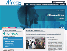 Tablet Screenshot of afresp.org.br
