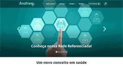 Desktop Screenshot of amafresp.afresp.org.br